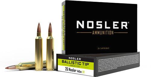 NOSLER AMMO BT .26 NOSLER