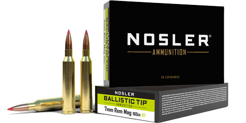 NOSLER AMMO BT 7MM REM MAG