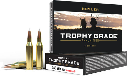 NOSLER AMMO TROPHY GRADE .243
