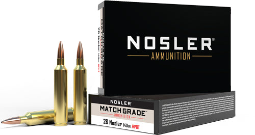 NOSLER AMMO MATCH GRADE .26