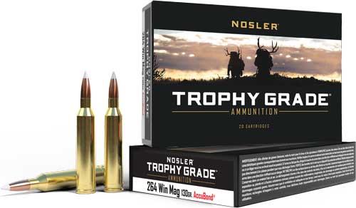 NOSLER AMMO TROPHY GRADE .264