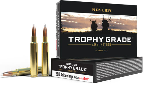 NOSLER AMMO TROPHY GRADE .280