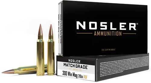 NOSLER AMMO MATCH GRADE 300WM