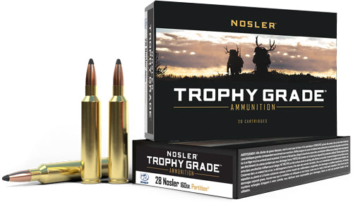 NOSLER AMMO TROPHY GRADE .28