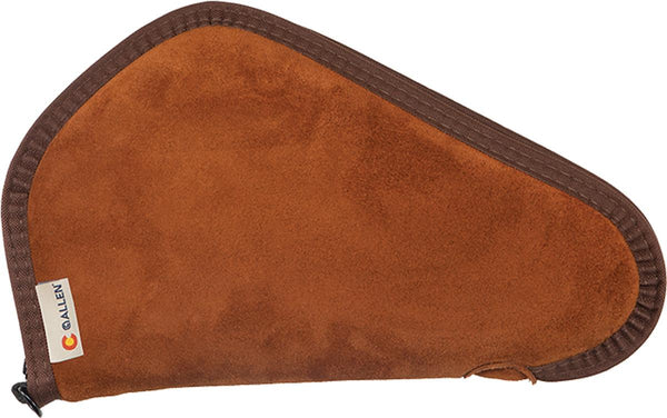 SUEDE HANDGUN CASE 13IN