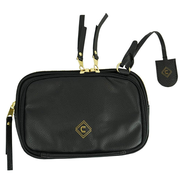 GWG TOMBOY CLUTCH SMALL CONCEALED CARRY PURSE BLACK