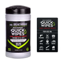 BCT SYNTHETIC CLP QUICK WIPES - 50 COUNT CANISTER - (5"" X 6"" WIPES)