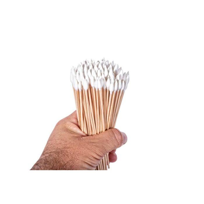 COTTON SWABS - 6"" LENGTH (200 PACK)