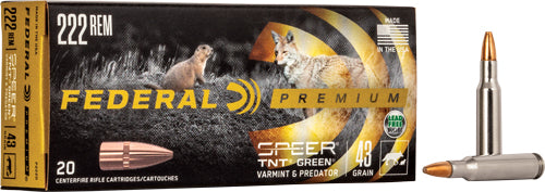 FEDERAL PREMIUM .222 REMINGTON