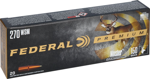 FEDERAL PREMIUM .270WSM 150GR