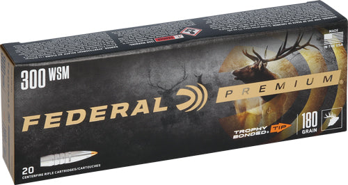 FEDERAL PREMIUM .300WSM 180GR