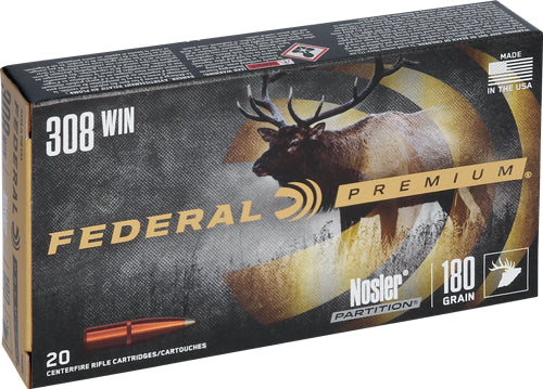FEDERAL PREMIUM .308 WIN 180GR