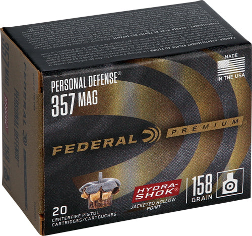 FEDERAL PREMIUM .357MAG 158GR
