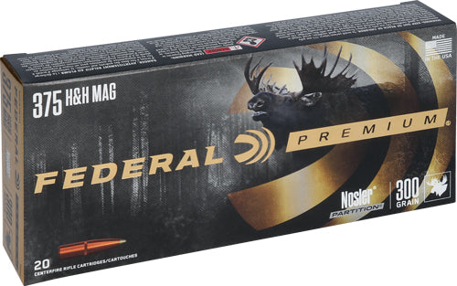 FEDERAL .375 H&H MAG 300GR