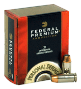 FEDERAL PREMIUM .40SW 165GR