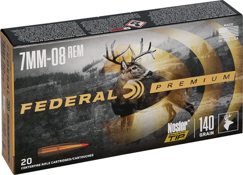 FEDERAL PREMIUM 7MM-08REM 140G