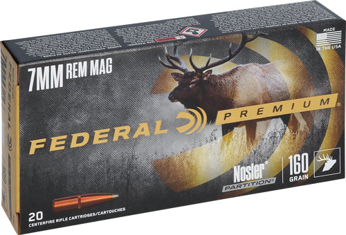 FEDERAL PREMIUM 7MM RM 160GR