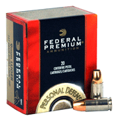 FEDERAL PREMIUM 9MM LUGER 124G