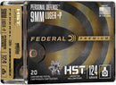 FEDERAL PREMIUM 9MM +P 124GR
