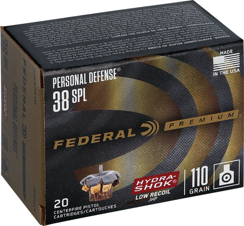 FEDERAL PREMIUM .38SPCL 110GR
