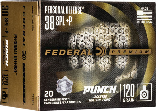 FEDERAL PUNCH .38SPL 120GR