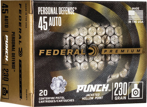 FEDERAL PUNCH 45ACP 230GR