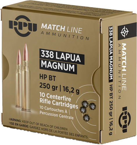 PPU AMMO .338 LAPUA MAGNUM