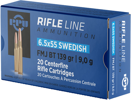 PPU AMMO 6.5X55 SWEDISH