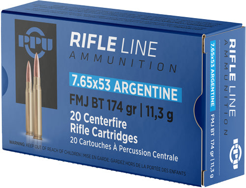 PPU AMMO 7.65X53 ARGENTINE