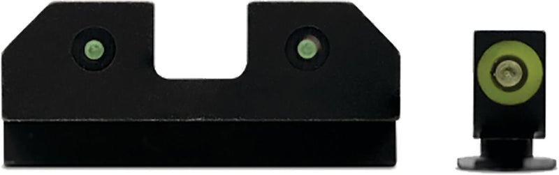 R3D Night Sights Green - Glock 42 43 43X & 48