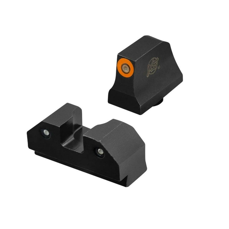 XS Sights R3D Night Sights Orange - Glock Suppressor 43X & 48