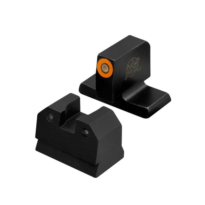 XS Sights R3D Night Sights ORANGE - HK VP9OR Suppressor