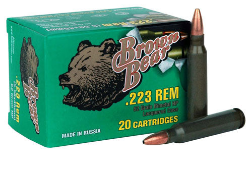 BROWN BEAR 223 REMINGTON 62GR
