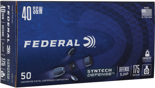 FEDERAL .40SW 175GR SYNTHETIC