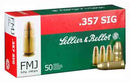 S&B AMMO .357 SIG 140GR. FMJ