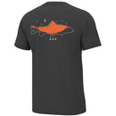 MOON TROUT GRAPHIC TEE VOLCANIC ASH XXL