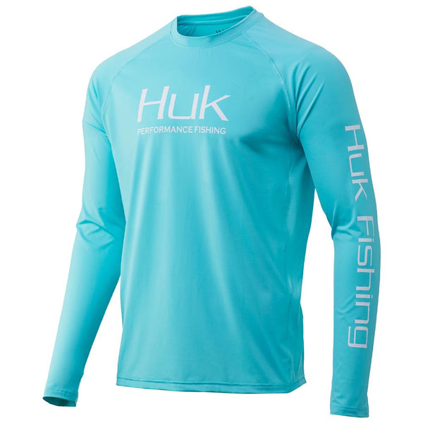 Huk Pursuit Vented LS Blue Radiance S