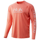Huk Pursuit Vented LS Fusion Coral S