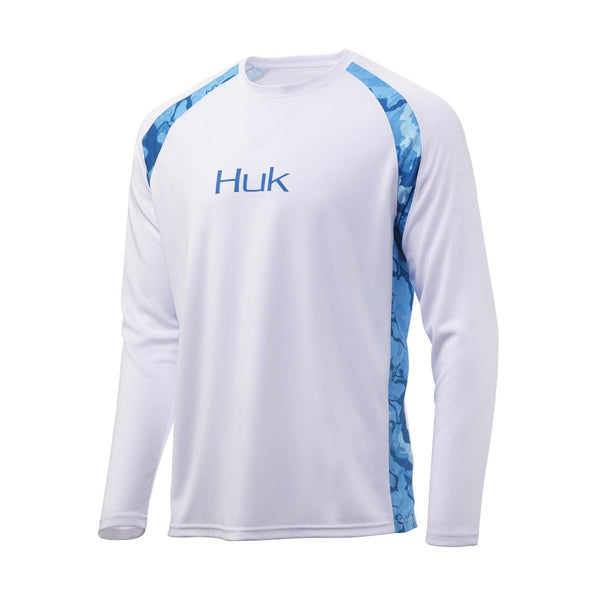 Huk Strike Solid LS White M