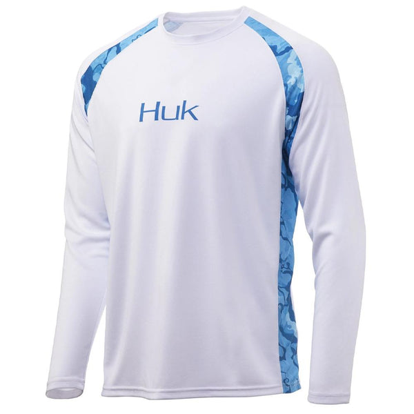 Huk Strike Solid LS White S