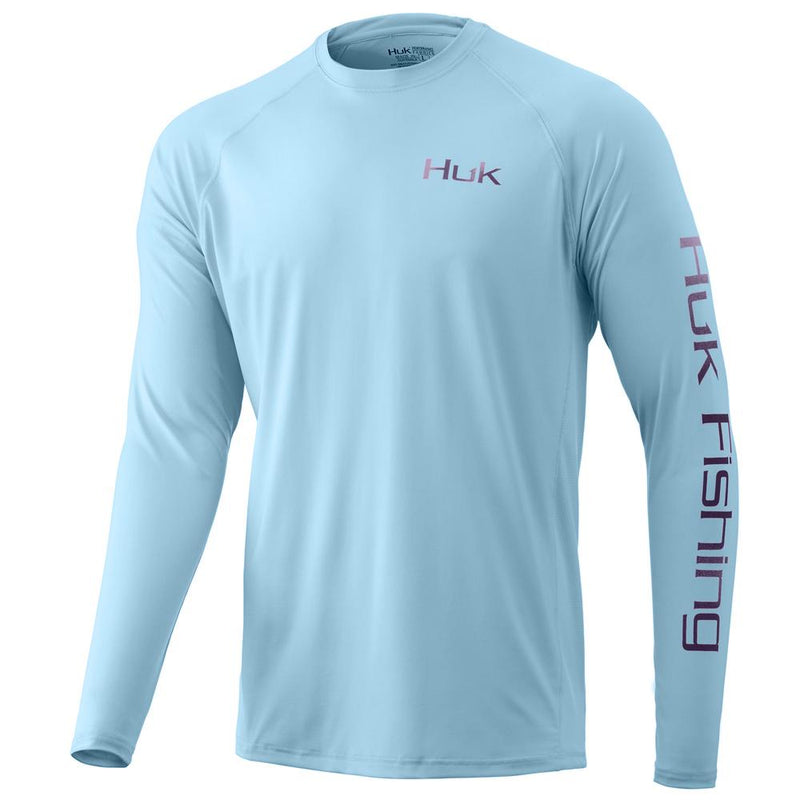 HUK OUTFITTER PURSUIT LS ICE BLUE S