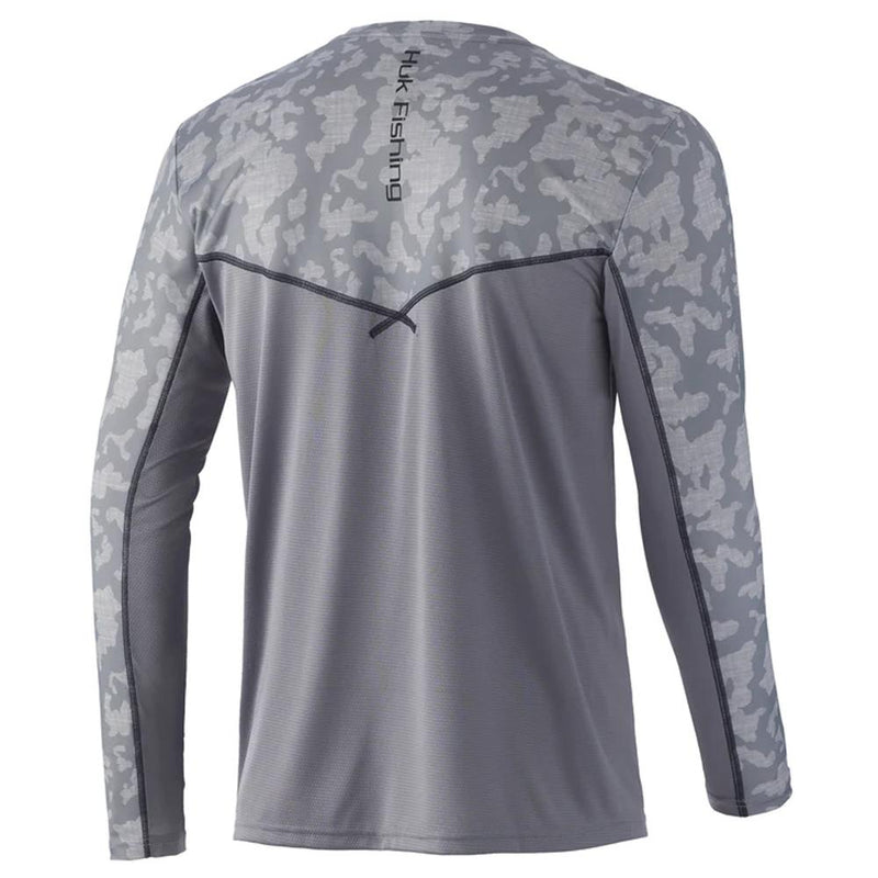 ICON X RUNNING LAKES LS OVERCAST GREY XXL