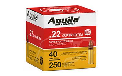 Aguila .22 LR HV SP 40 GR 250/PACK