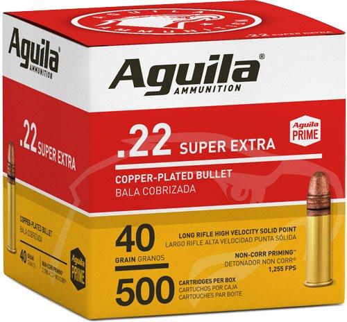 Aguila .22 LR HV SP 40 GR 500/PACK