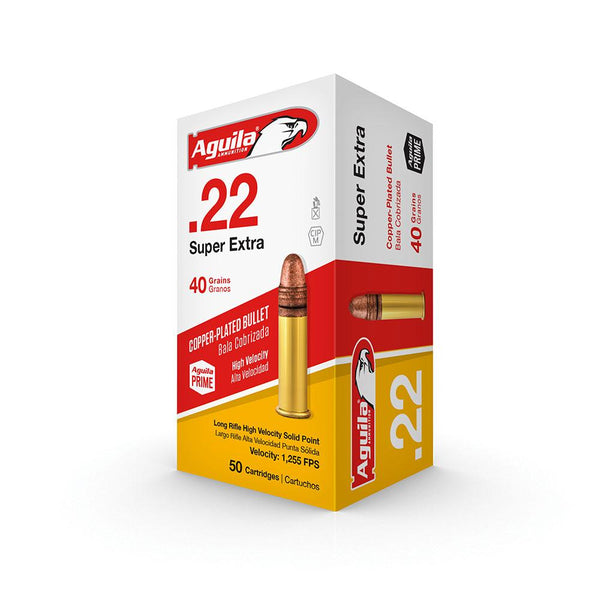 Aguila .22 LR HV SP 40 GR 50/RD