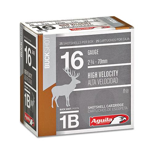 Aguila 16ga 2-3/4 1-1/8oz 1250fps 1Buck 25/RD