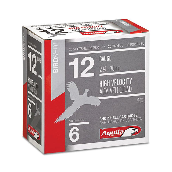 Aguila 12ga HV 2-3/4 1-1/4oz 1330fps #2 25/RD