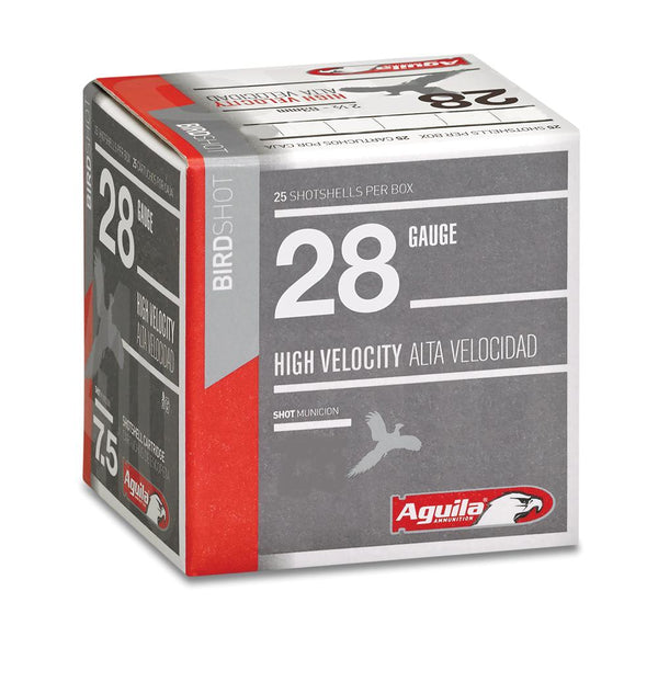 Aguila 28ga 2-3/4 3/4oz 1275fps #9 25/RD