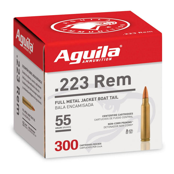 Aguila .223 REM FMJ 55 GR Bulk Pack 300 RD