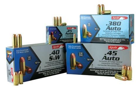 Aguila .40 S&W FMJ 180 GR 50/RD